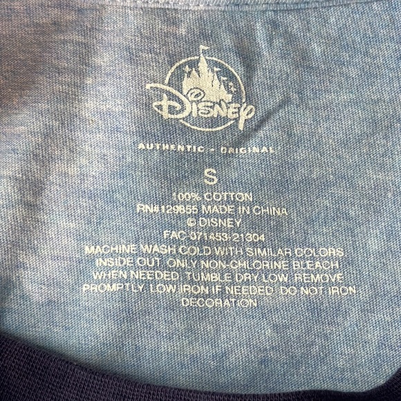 Disneyland Mickey Mouse Tee Blue Size Small - Picture 5 of 5